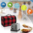 Toaster Cover Compatible with Cuisinart 2 Slice, Appliance Cover with Pockets for Knife & Toast Machine Tongs, Dust Off and Fingerprint Protection...