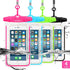 Universal Waterproof Phone Pouch, 4 Pack Waterproof Phone Case Dry Bag with Neck Strap Luminous Ornament for Water Games Protect iPhone 16 15 14 1...