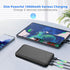 Fast Charging Power Bank 10000mAh, 5V 2.1A Small Portable Charger, USB C Mini Slim Battery Pack Powerbank for iPhone 15 14 13 12 Pro Max, Samsung ...