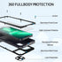 for iPhone 13 Pro Case Waterproof with Built-in Screen Protector Full Body Rugged Hard Silicone, Military Grade Shockproof Dustproof Protective Co...