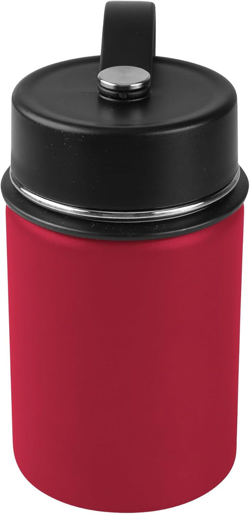 Tahoe Trails 12 oz Double Wall Vacuum Insulated Stainless Steel Water Bottle, Tomato...