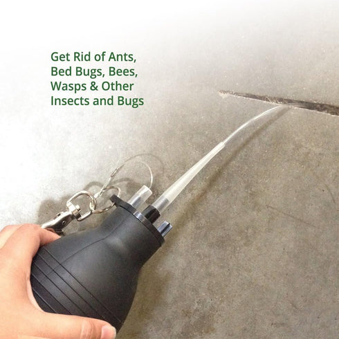 Diatomaceous Earth Duster, Powder Sprayer, Garden Duster Applicator Dispenser with Long Plastic Tube for Organic Gardening Agricultural Supplies...