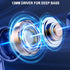 Bluetooth 5.3 Earbuds with LED Display, Bass Stereo, Noise Cancelling Mic, 40H Playback - Waterproof Sports Earphones for Android/iOS...
