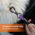 NTR Dog Rope Leash, 20FT Recall Training Lead with 2 Swivel Hooks, Reflective Threads and Soft Rubber Handle, Puppy Leash for Walking, Hunting, Ca...