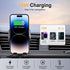 LivTee Wireless Car Charger Mount, Automatic Clamping Mount, 15W Fast Wireless Charging Car Phone Holder, Universal for All Mobile Phones, Fit for...