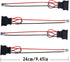 4 Pack Speaker Wire Harness Adapter Replacement for Volkswagen Speaker Harness VW Jetta GLI GTI Beetle Golf Passat Polo Car Speaker Connector Harn...