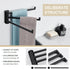 Swivel Hand Towel Holder 3 Bars, Angle Simple 304 Stainless Steel Hand Towel Rack, Folding Bathroom Towel Hanger Wall Mount, Matte Black...