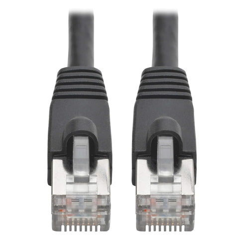 Tripp Lite Cat6a Ethernet Cable, 10G-Certified Patch Cable, Snagless, Shielded STP PoE Ethernet Cord, 15 ft, Black (N262-06N-BK), 6in....