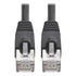 Tripp Lite Cat6a Ethernet Cable, 10G-Certified Patch Cable, Snagless, Shielded STP PoE Ethernet Cord, 15 ft, Black (N262-06N-BK), 6in....