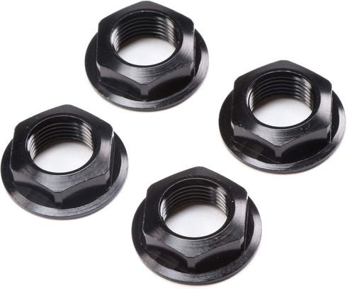 Losi 17mm Flanged Wheel Nut Black (4): Super Rock Rey, LOS252112...