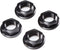 Losi 17mm Flanged Wheel Nut Black (4): Super Rock Rey, LOS252112...