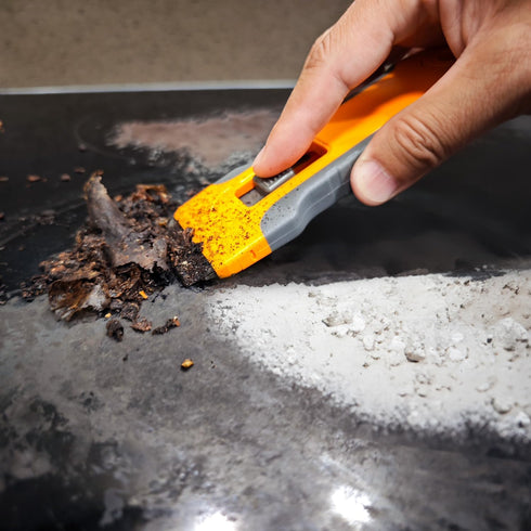 Razor Blade Scraper Tool with 15pcs Extra Blades, Cleaning Razor Scraper for Glass, Glass Top Stove Scraper for Oven Door, Cooktop Scraper, Glass ...