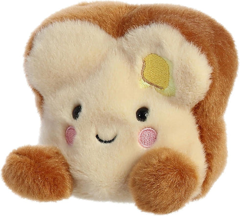 Aurora® Adorable Palm Pals™ Buttery Toast™ Stuffed Animal - Pocket-Sized Play - Collectable Fun - Brown 5 Inches...