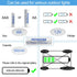 1.2V Ni-Mh AA Rechargeable Battery 600 mAh Double A Battery for Outdoor Garden Lights Solar Light Pathway Lights 8 Packs...
