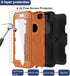 for iPhone 8 Plus Case, iPhone 7 Plus Case with Belt Clip Holster, 2X Screen Protector, Military Grade Heavy Duty Shockproof Drop-Proof Rugged Pro...
