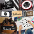 Large Letter Stencils for Painting on Wood - 44 Pack Alphabet Letter Number Stencil Templates with Signs, Reusable Plastic Stencils in 3 Fonts and...