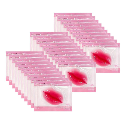 30 pieces of Moisturizing Collagen Crystal Lip Mask - Anti-Ageing & Anti Chapped, Reduce lip Wrinkles, Fade Lip Color, Make Skin Smooth And Firm C...