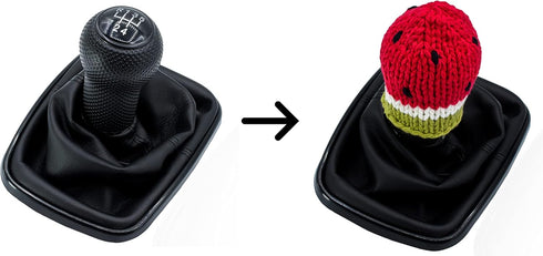 Fruit Style Crochet Shift Knob Cover (Watermelon)...