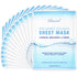 Ebanel 15 Pack Collagen Peptide Hydrating Face Masks, Instant Brightening Firming Anti Aging Face Sheet Masks, Moisturizing Spa Face Masks Skincar...
