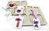 EUPNHY 2pcs Silicone Wax Sachet Molds Scented Wax Tablets Molds-Including 3pcs 40 inches Rawhide Rope and 60pcs Bails. (Combination 02)...