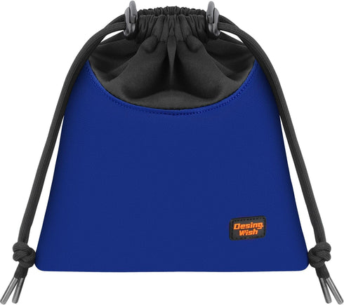 Desing Wish Lightweight Headphone Storage Bag, Portable Headset Carrying Pouch Headphone Case Bag Soft Travel Pouch for Over-Ear Headphones/Gaming...