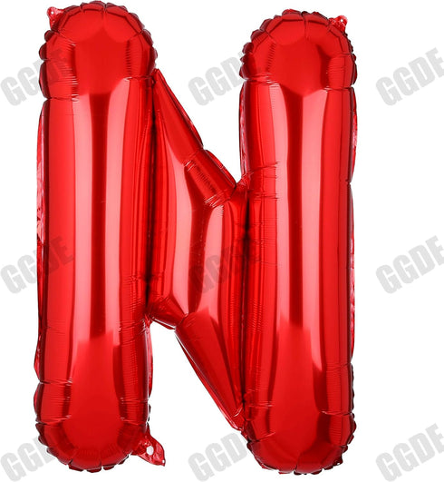 40 Inch Big Red Letter Balloons Foil Mylar Wedding Bachelorette Wedding Birthday Bridal Shower Anniversary Celebration Graduation Party Decoration...