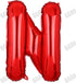 40 Inch Big Red Letter Balloons Foil Mylar Wedding Bachelorette Wedding Birthday Bridal Shower Anniversary Celebration Graduation Party Decoration...