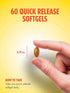 CoQ10 200mg | 60 Quick Release Softgels | with Black Pepper Extract | Non-GMO and Gluten Free Supplement | by Sundance...