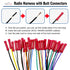 ISO Car Radio Wiring Harness Connector, Radio Power Speakers Wiring Adapter for Car Stereo, Radio Harness Adapter Replacement for Boss Jenson Lead...
