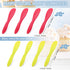 10 Pieces Plastic Butter Spreader Multi Purpose Butter Knife Spreader Versatile Knife Frosting Knives for Soft Cheese Cream Icing, 7 x 1.4 Inch(Ye...