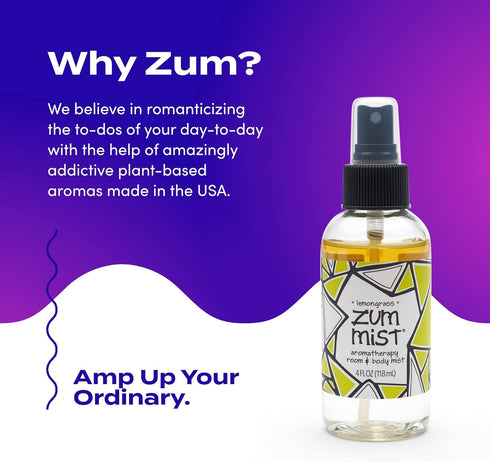 Indigo Wild Zum Mist Room and Body Spray - Lemongrass - 4 fl oz (2 Pack)...