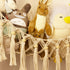 Stuffed Animal Toy Storage Hammock with LED Light - Macrame Jumbo Doll Corner Stuff Animals Organizer Decorations - Cute Hanging Plushie Net Kids ...