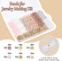 LUDUKOO Clay Bead Bracelet Kit, 2370Pcs Flat Polymer Clay Heishi Beads Bracelet Making Kit for Girls Adults, DIY Friendship Bracelet Kit with Gold...
