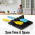 Zulay Kitchen Extra Large Silicone Utensil Rest with Drip Pad for Multiple Utensils - BPA-Free Heat-Resistant Spoon Rest & Spoon Holder for Stove ...