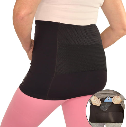 Alki Active® Hip Pain Relief Compression Band for Women - for Sciatic Nerve, Hip Flexor Strain, Torn Labrum, Arthritis, Bursitis, EDS, Fibromyalgi...