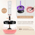 Electric Makeup Brush Cleaner and Dryer Machine - Super Fast Cleaning and Dry Make Up Brushes - Automatic Cosmetic Brush Cleanser Remove Tool for ...