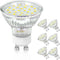 GU10 Dimmable Track Lighting LED Bulbs 40W Equivalent, 5W 5000K Bright Daylight White, LED Bulb Replacement for Recessed, 400LM, 6 Packs...