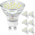 GU10 Dimmable Track Lighting LED Bulbs 40W Equivalent, 5W 5000K Bright Daylight White, LED Bulb Replacement for Recessed, 400LM, 6 Packs...
