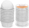 Gifbera White Metallic Foil Cupcake Liners Standard Size Baking Cups, 200-Count...