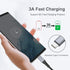 2 FT USB C Cable Short, 3 Pack Braided USB to USB C Cable 2 Foot USB Type C Cable Fast Charging Car Charger Android for iPhone 15 Pro Max, Samsung...