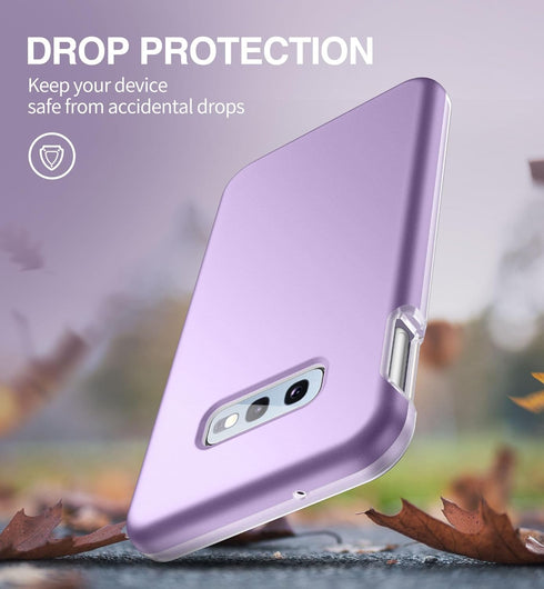 SURITCH Case for Samsung Galaxy S10e,?Built in Screen Protector??Support Wireless Charging? Rugged Back Cover Hybrid Bumper 360 Protective Case Ma...