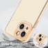 Lafunda Compatible for iPhone 13 Case Cute, Luxury Golden Edge Electroplate Case for Women Girls, Full Camera Protection Shockproof Anti-Scratch S...
