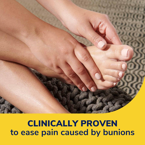 Dr. Scholl's BUNION CUSHION with Hydrogel Technology, 5ct // Cushioning Protection against Shoe Pressure and Friction that Fits Easily In Any Shoe...
