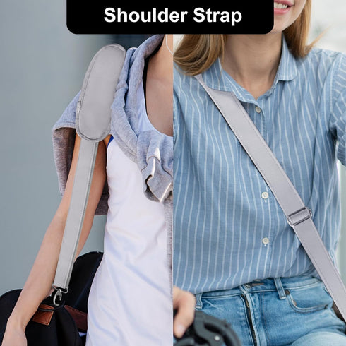 Pets Purse Shoulder Strap, Up to 44.8" Length General Strap with Metal Swivel Hooks, Made of Durable Oxford Cloth with Metal Swivel Hook, Suitable...