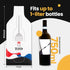 Bottle Korea | Triple-Layer Reusable Wine Travel Protector Sleeves for Glass Bottles | Impact & Leak Resistant | Bag Luggage | Airplane Cruise Car...