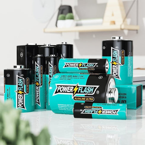 AAA batteries 24 pack (with new life date) long lasting Triple aaa batteries, 1.5V batteries, shelf life of 10 years, leak proof, release natural ...