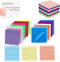 800 Sheets Lined Sticky Notes, 3x3 in, 16 Pads Sticky Notes, Bright Post Stickies Multi Colors Square Self Pad Its Meeting Note for Office Homesch...