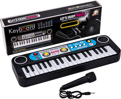 37 Keys Kids Piano Keyboard, Mini Electronic Piano Keyboard Toy for Kids Birthday Christmas Day Gift...