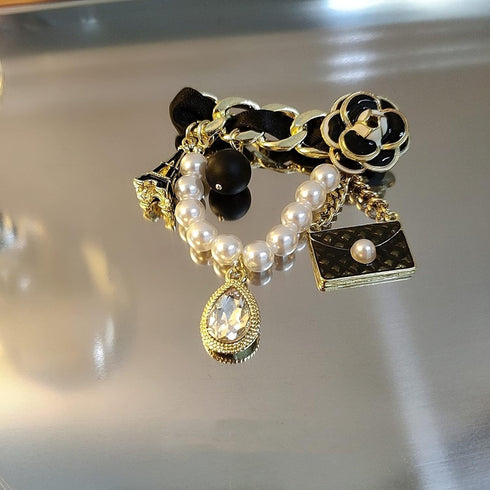 Vintage Fashion Eiffel Tower Pearl Brooch pins Brooches for Women Wedding/Banquet Jewelry...