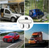 Anti-Glare Universal Rear View Mirrors - with Adjustable Large Suction Cup, Come with 2 pcs 360° Wide Blind Spot Mirrors with ABS Housing for Cars...
